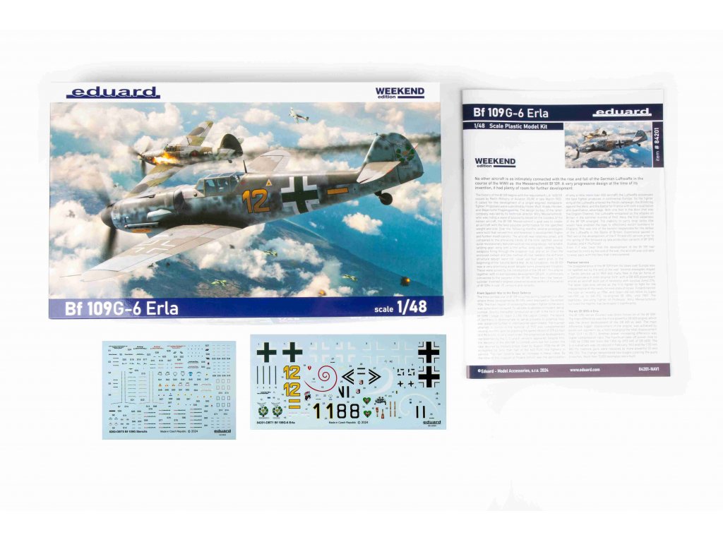 ED WEEKEND 1/48 Bf 109G-6 Erla 