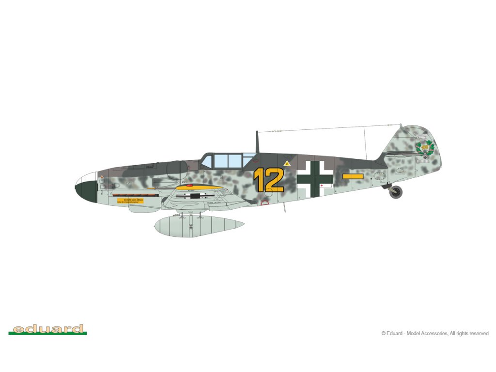 ED WEEKEND 1/48 Bf 109G-6 Erla 