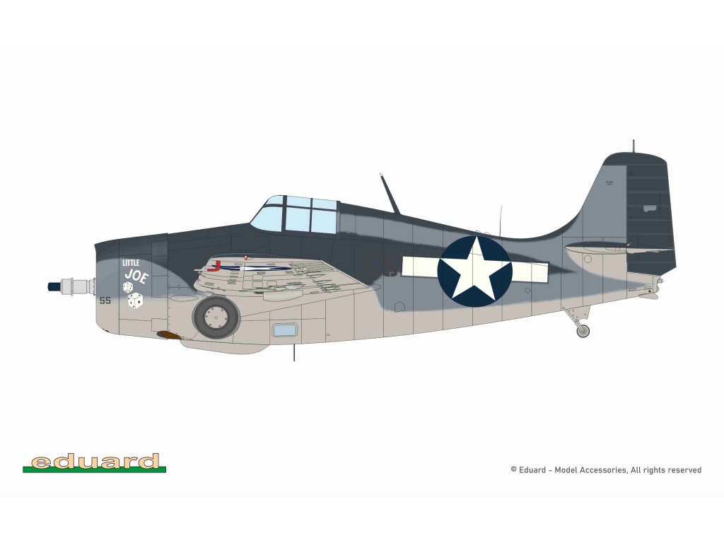 ED WEEKEND 1/48 F4F-4 Wildcat late 