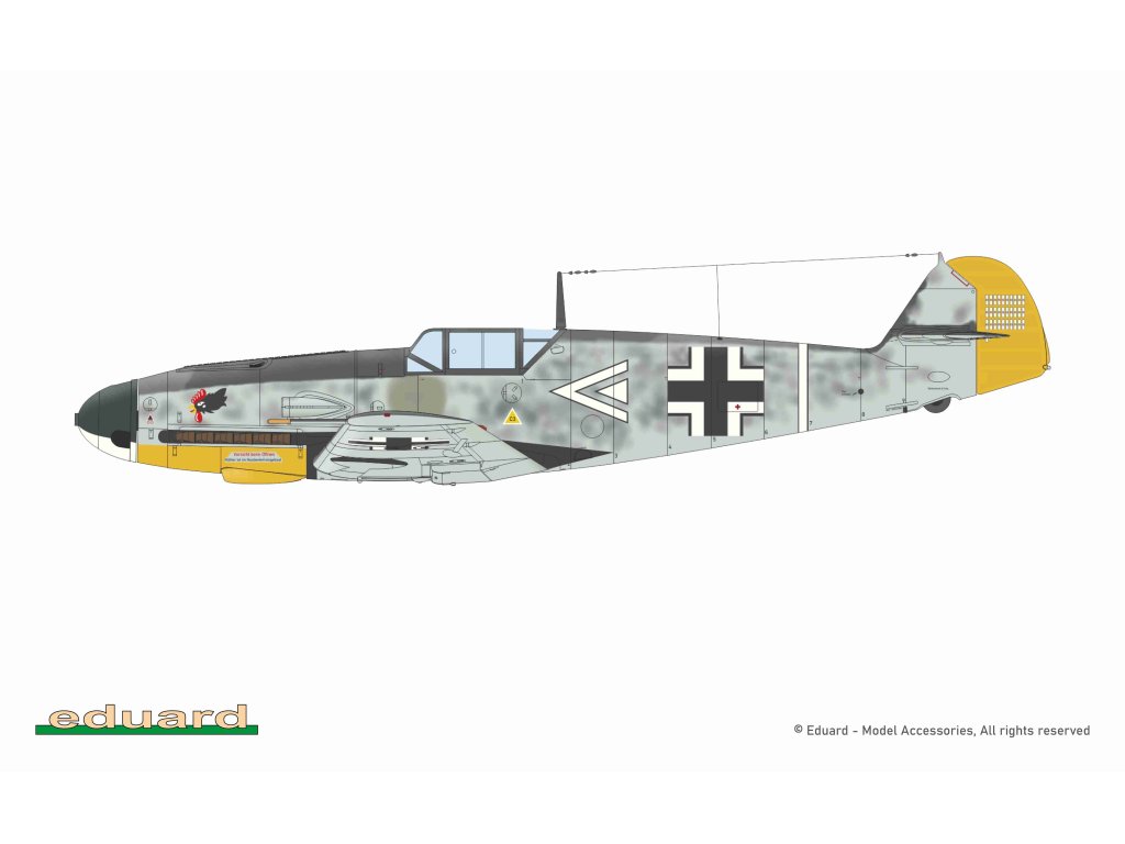 ED WEEKEND 1/72 Bf 109F-2 