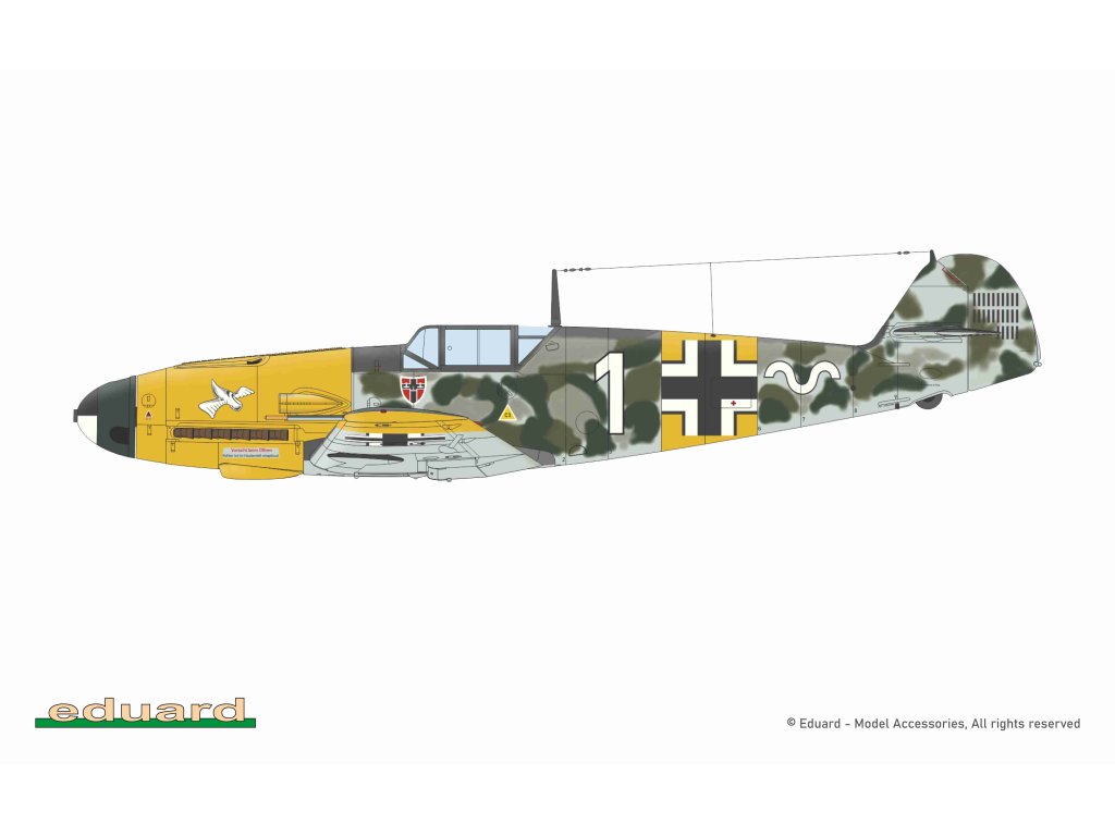 ED WEEKEND 1/72 Bf 109F-2 