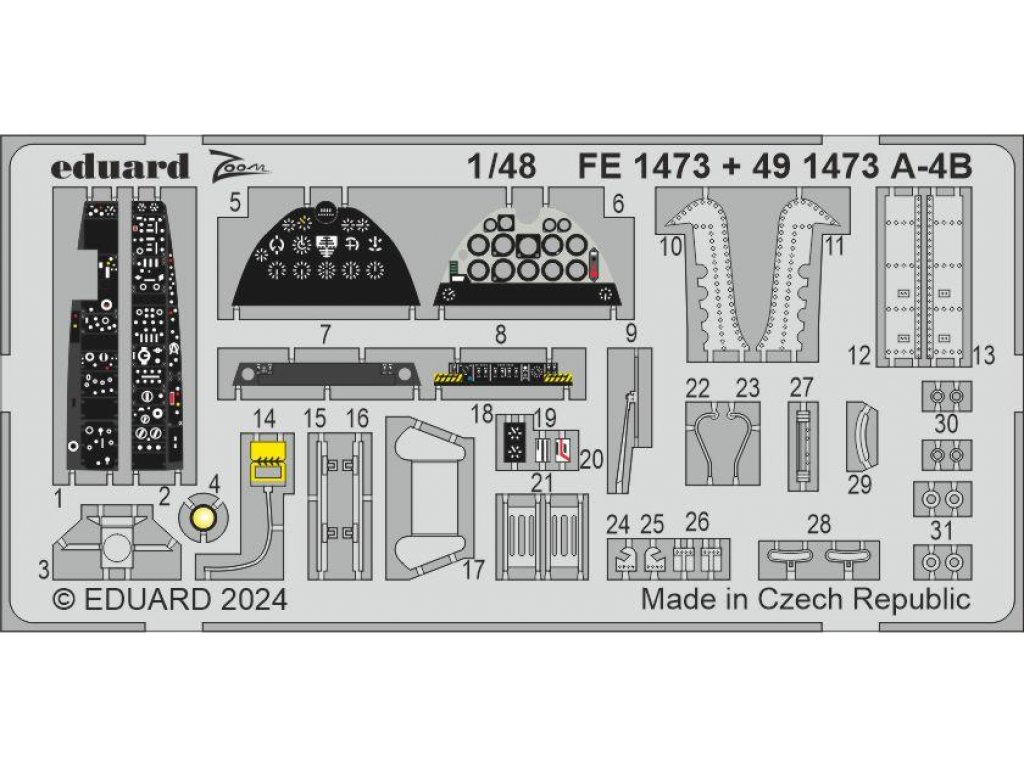 ED ZOOM 1/48 A-4B Skyhawk for H2000/HAS