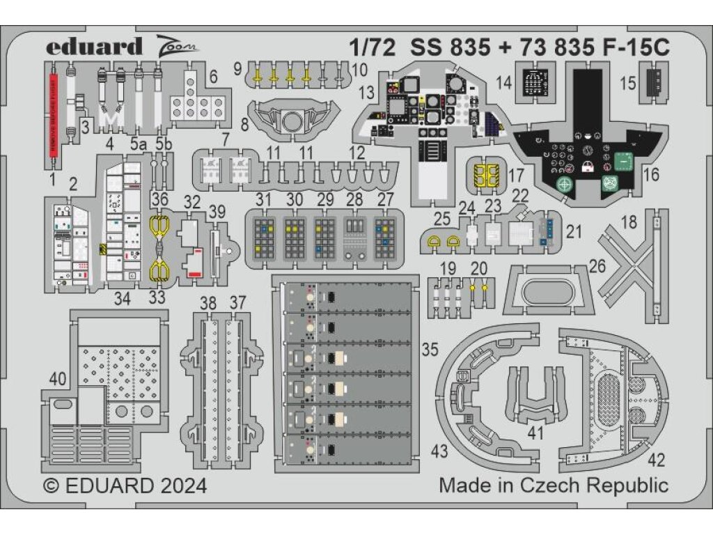 ED ZOOM 1/72 F-15C Eagle for FINEM