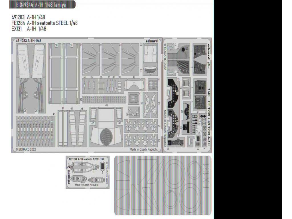 EDUARD BIGED 1/48 A-1H Skyraider for TAM