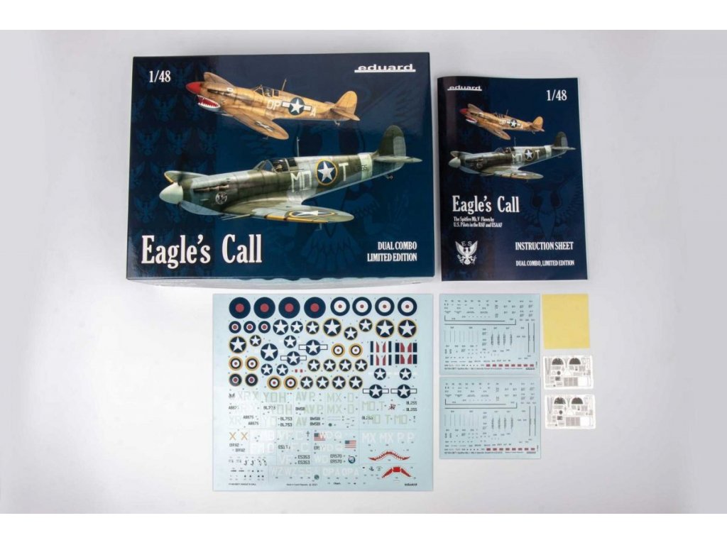 EDUARD LIMITED 1/48 EAGLEs CALL  Spitfire Dual Combo