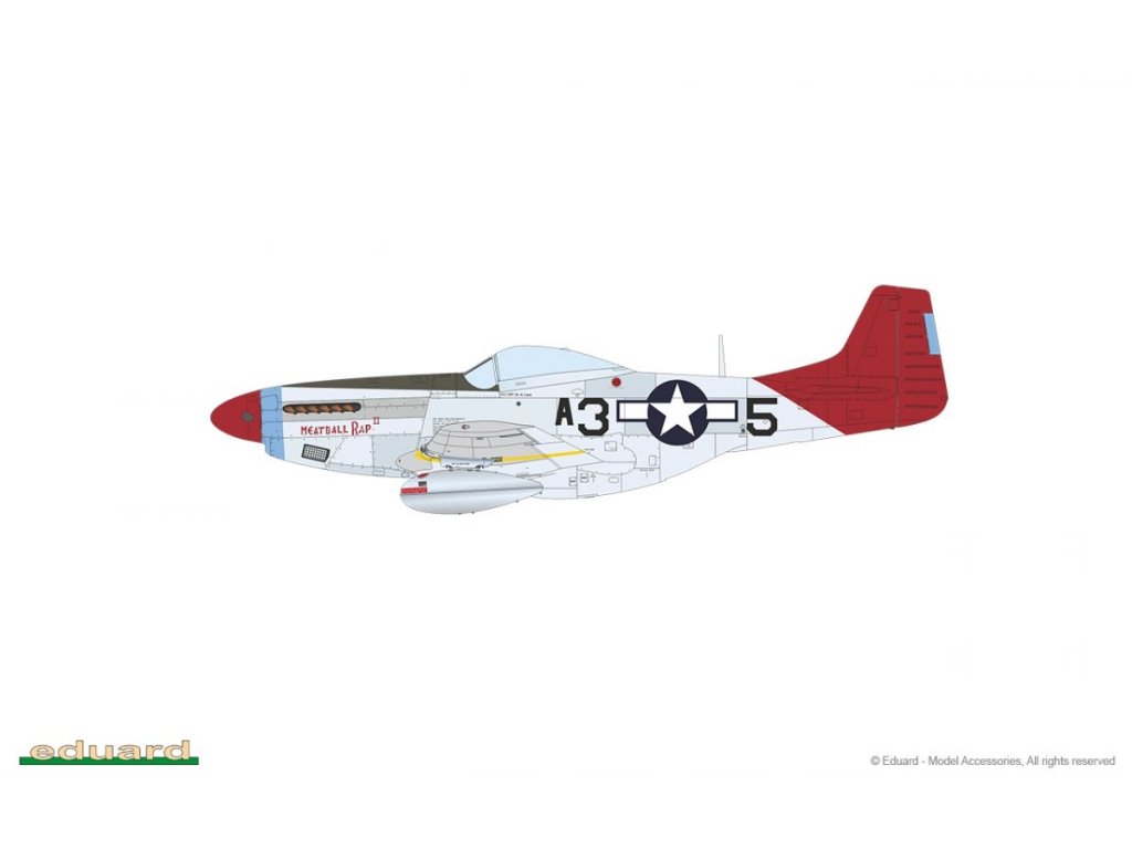 EDUARD LIMITED  1/48 RED TAILS & Co. P-51 Mustang DUAL COMBO