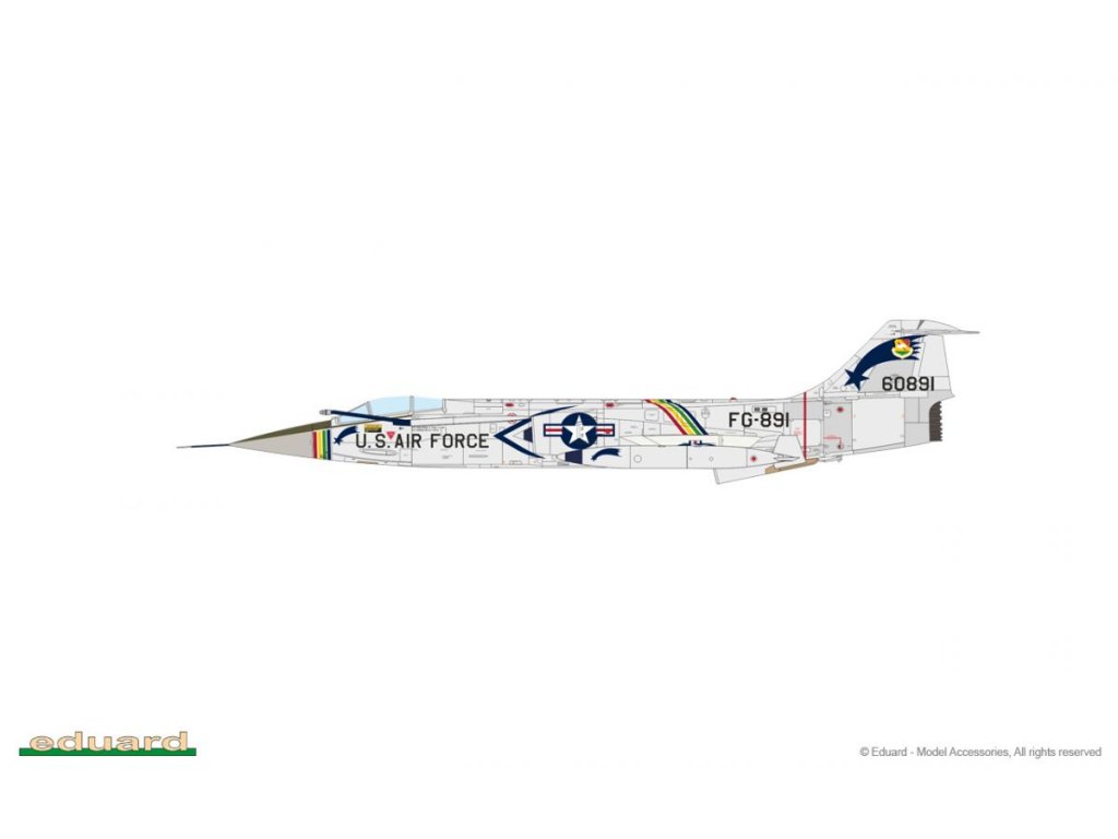 EDUARD LIMITED 1/48 THE ZIPPER F-104C Starfighter