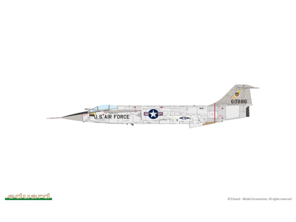 EDUARD LIMITED 1/48 THE ZIPPER F-104C Starfighter