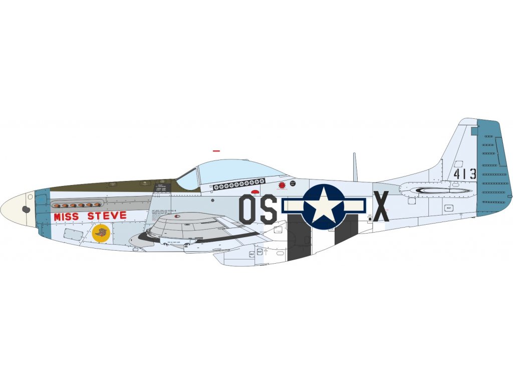 EDUARD LIMITED 1/72 ACES OF THE EIGHTH DUAL COMBO P-51D Mustang