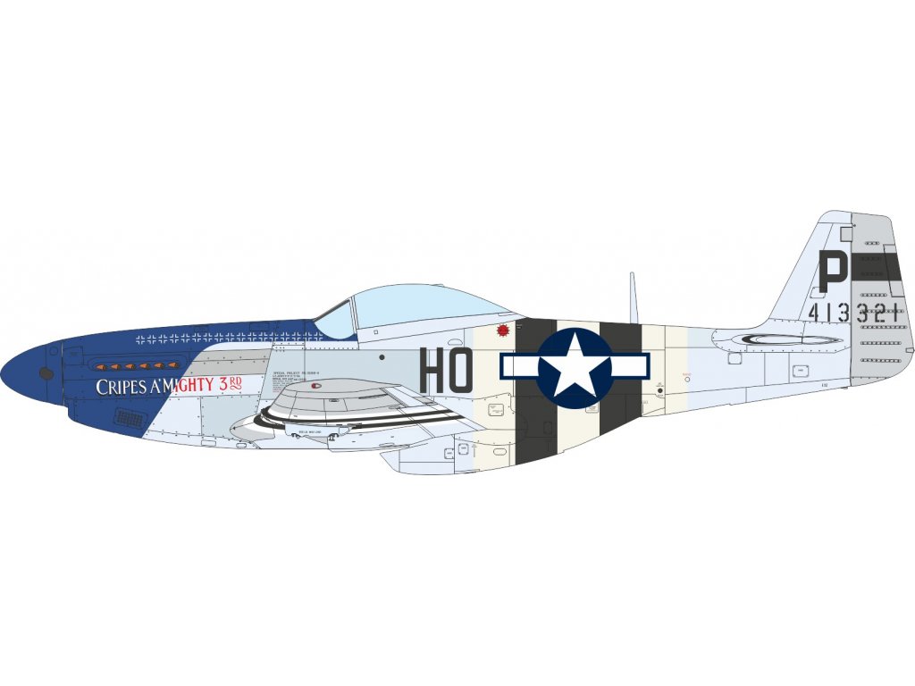 EDUARD LIMITED 1/72 ACES OF THE EIGHTH DUAL COMBO P-51D Mustang