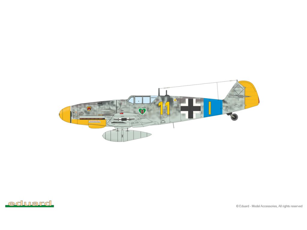 EDUARD LIMITED 1/72 GUSTAV pt.1 DUAL COMBO Bf-109G-5/G-6