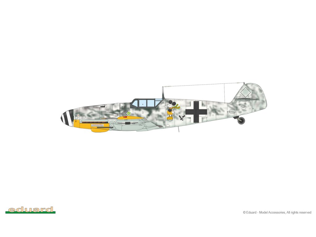 EDUARD LIMITED 1/72 GUSTAV pt.1 DUAL COMBO Bf-109G-5/G-6