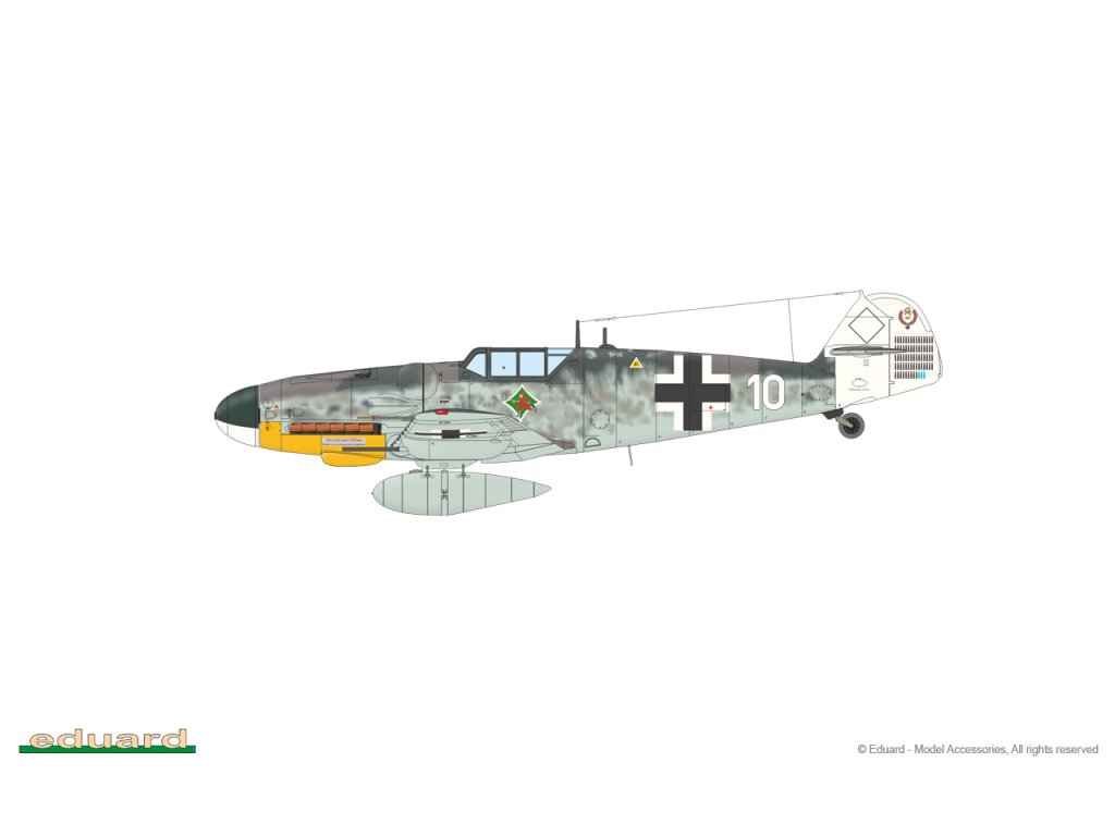 EDUARD LIMITED 1/72 GUSTAV pt.1 DUAL COMBO Bf-109G-5/G-6