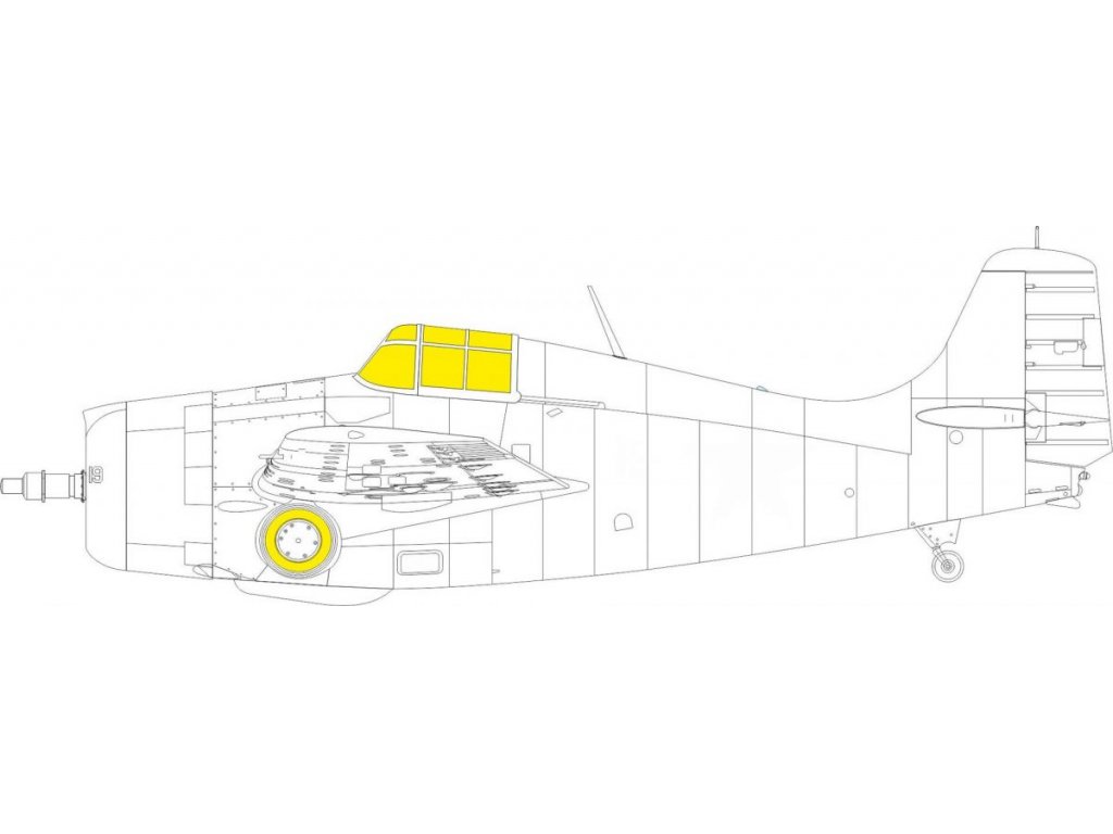 EDUARD MASK 1/48 FM-2 TFacefor EDU