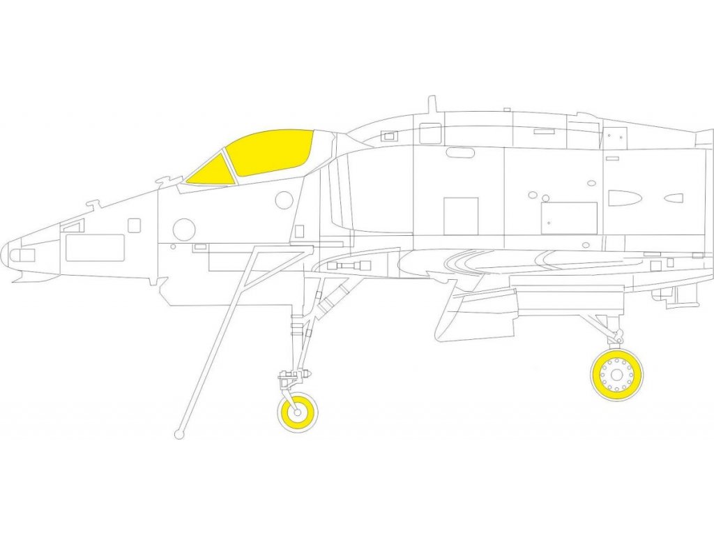 EDUARD MASK 1/72 A-4M Skyhawk for HBB