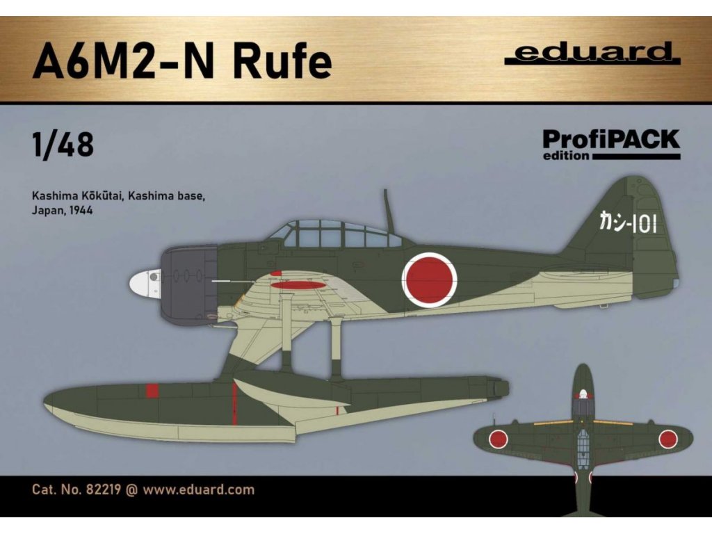 EDUARD PROFIPACK 1/48 A6M2-N Rufe