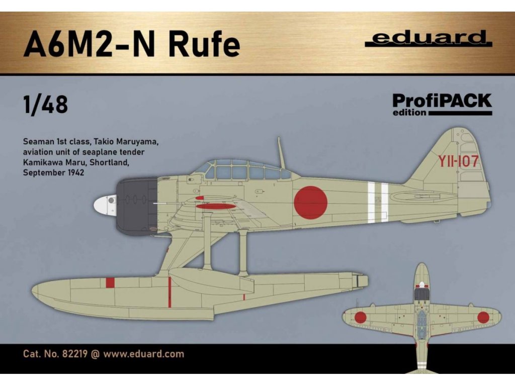 EDUARD PROFIPACK 1/48 A6M2-N Rufe