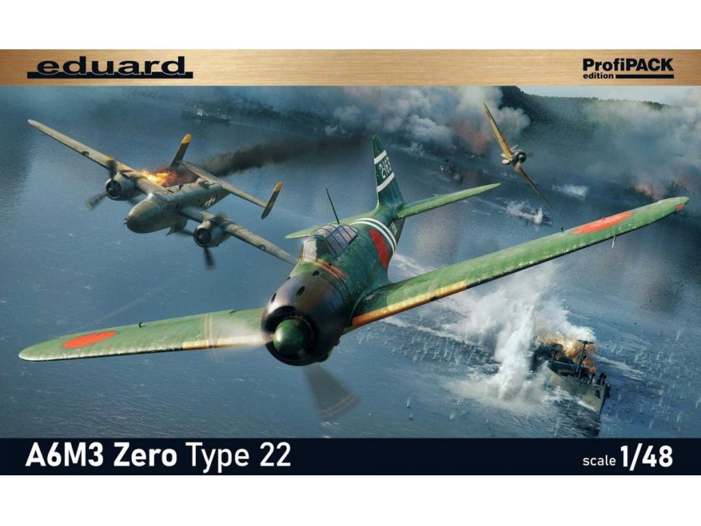 EDUARD PROFIPACK 1/48 A6M3 Zero Type 22