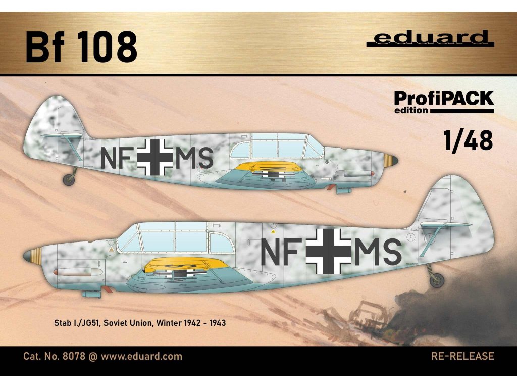 EDUARD PROFIPACK 1/48 Bf 108 Taifun