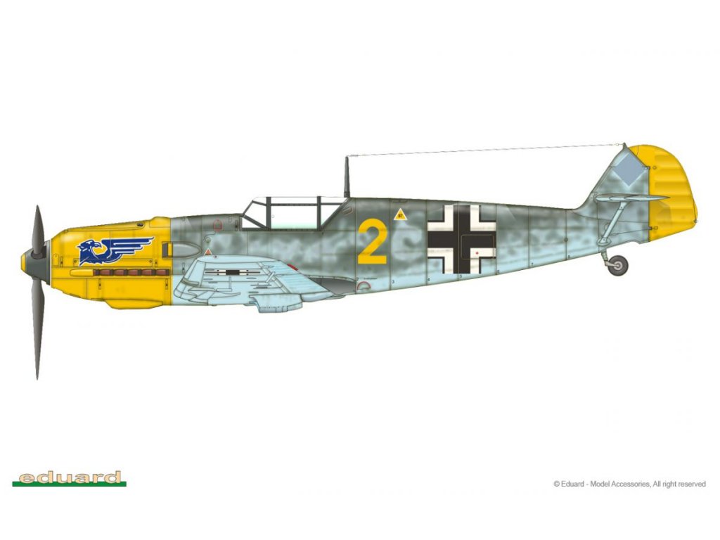 EDUARD PROFIPACK 1/48 Bf 109E-1