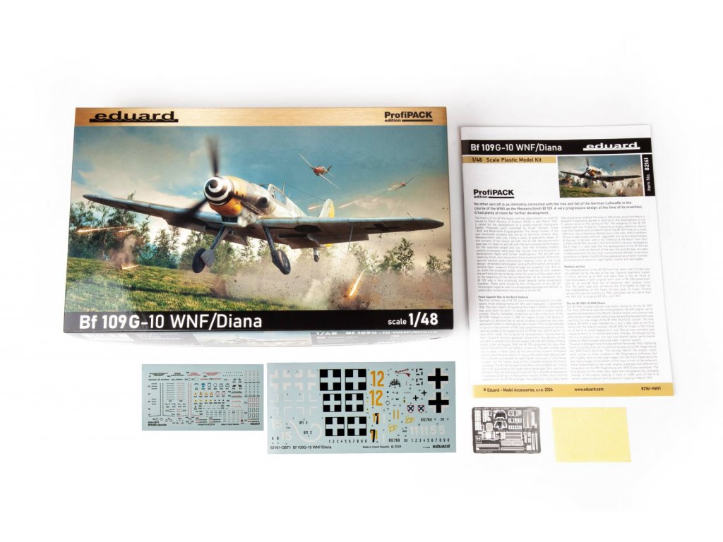 EDUARD PROFIPACK 1/48 1/48 Bf 109G-10 WNF/Diana