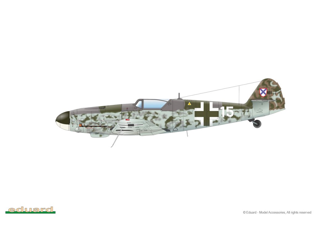 EDUARD PROFIPACK 1/48 1/48 Bf 109G-10 WNF/Diana