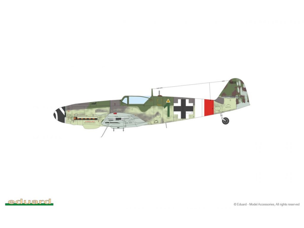 EDUARD PROFIPACK 1/48 Bf 109G-14/AS