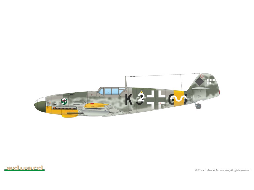 EDUARD PROFIPACK 1/48 Bf-109G-4