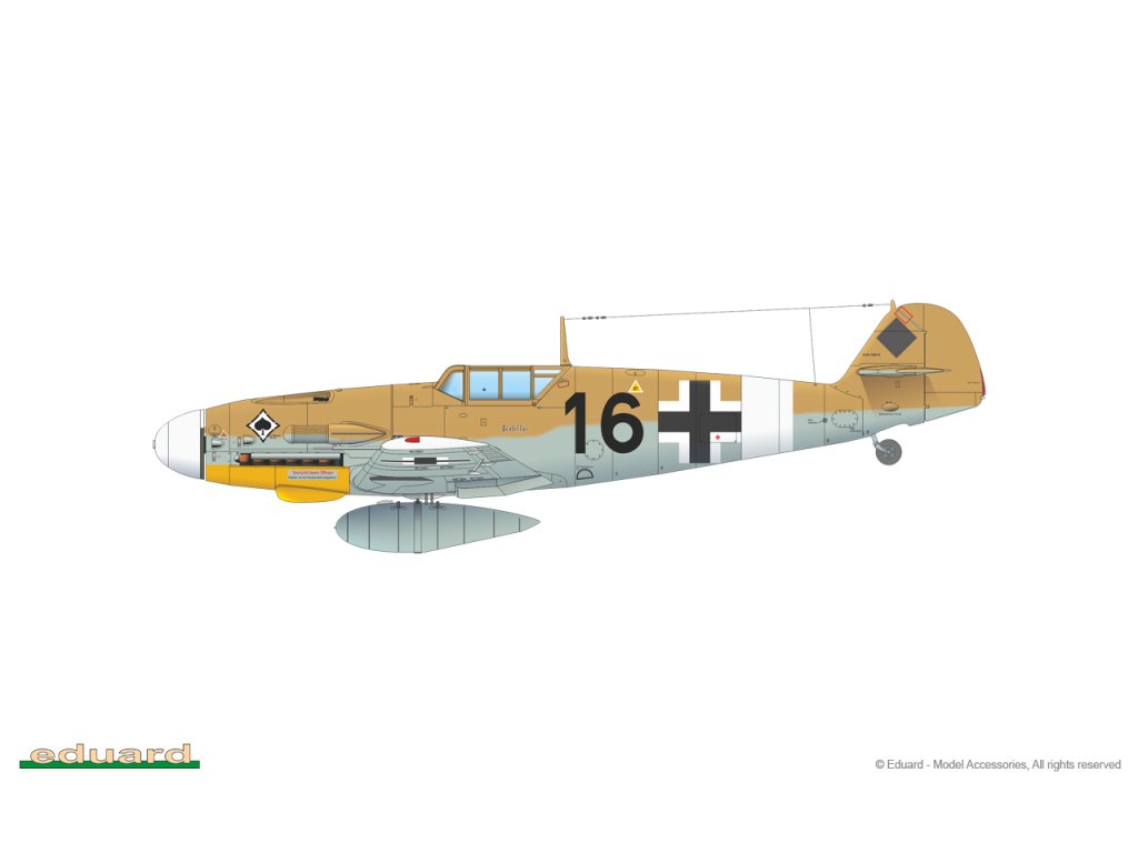 EDUARD PROFIPACK 1/48 Bf-109G-4