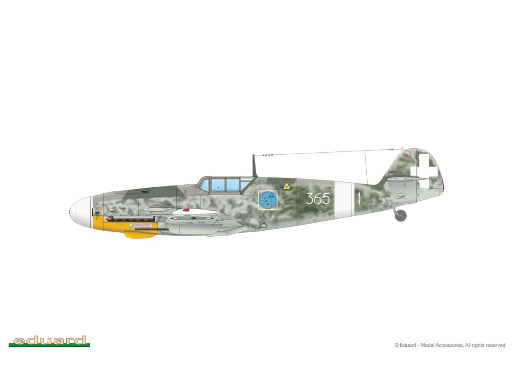 EDUARD PROFIPACK 1/48 Bf-109G-4