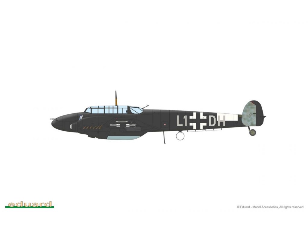 EDUARD PROFIPACK 1/48 Bf 110C
