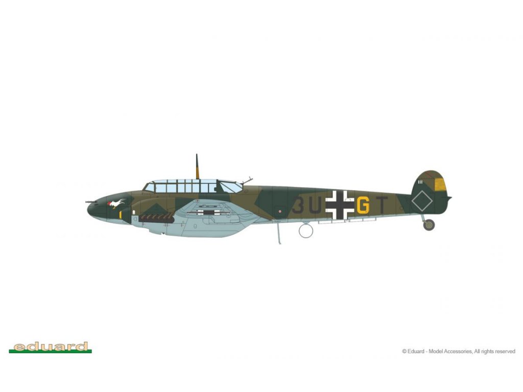 EDUARD PROFIPACK 1/48 Bf 110C