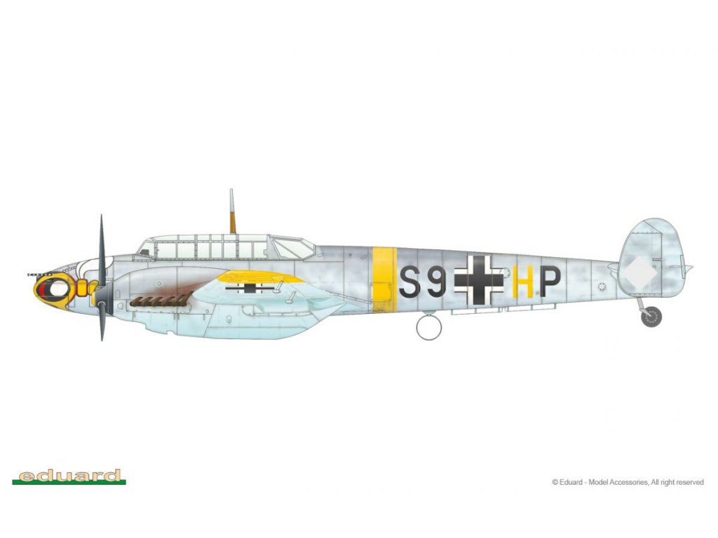 EDUARD PROFIPACK 1/48 Bf-110E