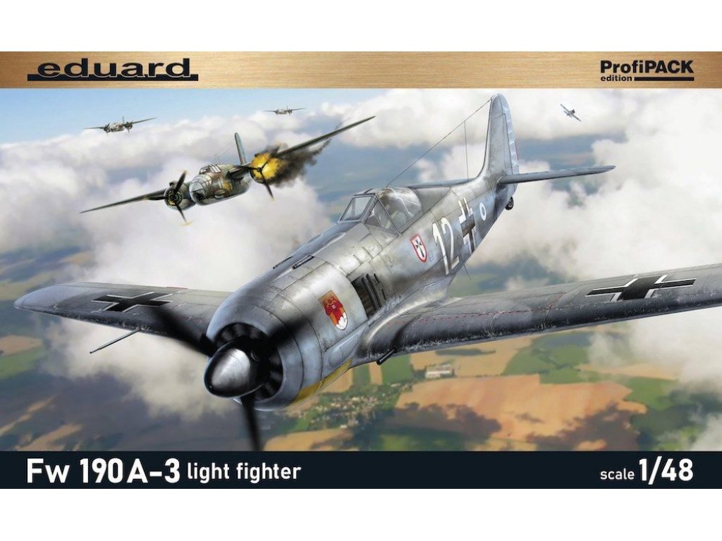 EDUARD PROFIPACK 1/48 Fw 190A-3 Light Fighter