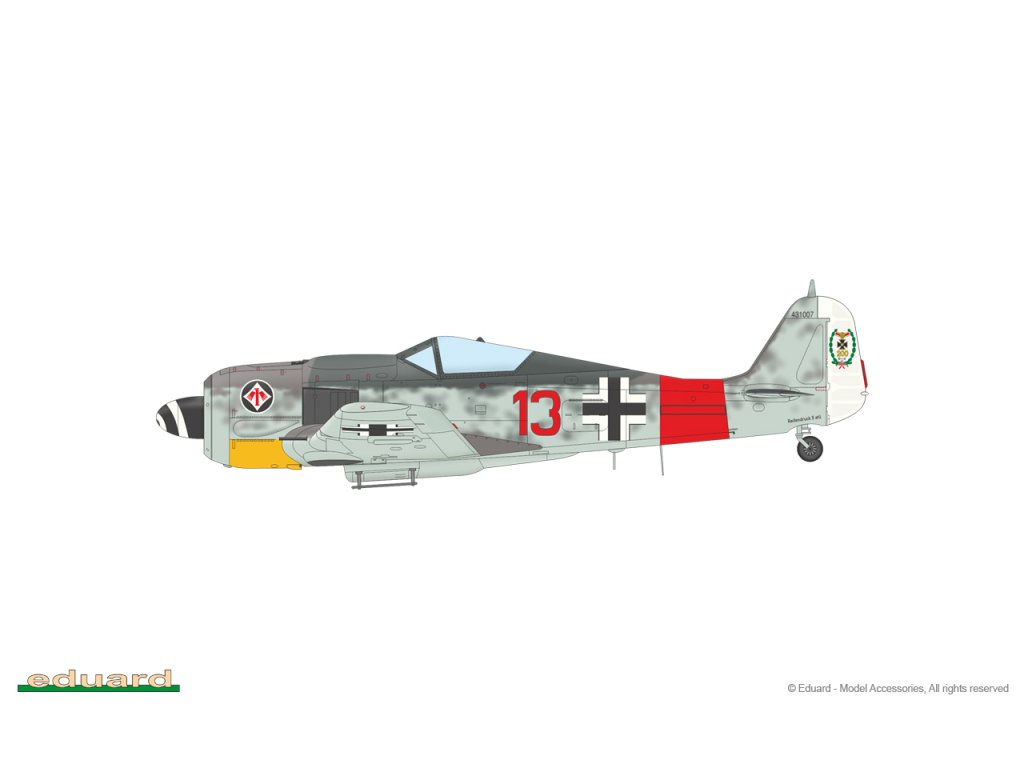 EDUARD PROFIPACK 1/48 Fw 190A-7