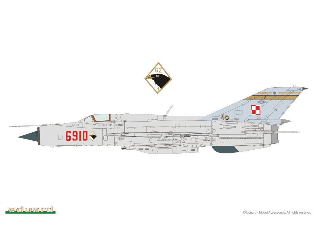 EDUARD PROFIPACK 1/48 MiG-21PFM 