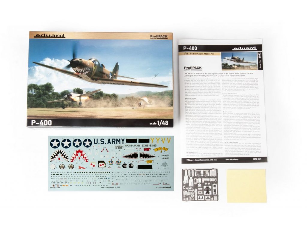 EDUARD PROFIPACK 1/48 P-400 Airacobra