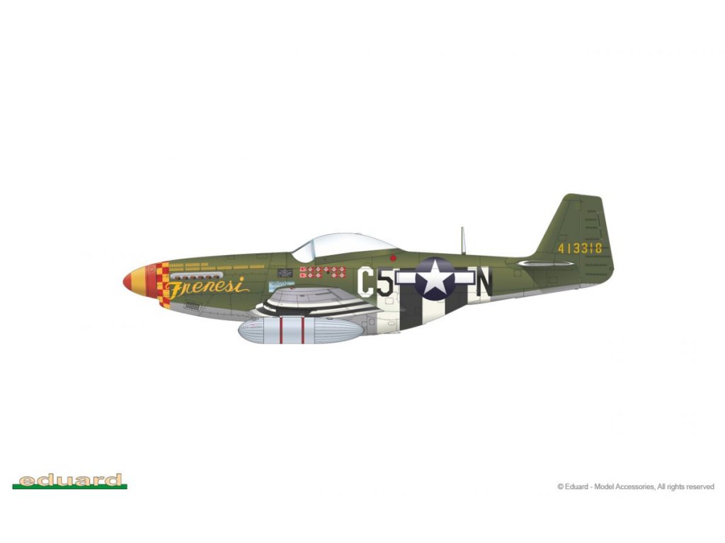 EDUARD PROFIPACK 1/48 P-51D-5 Mustang