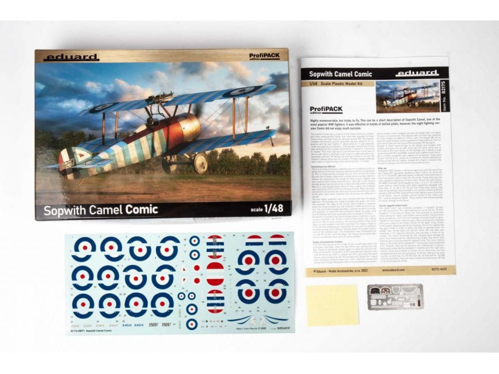 EDUARD PROFIPACK 1/48 Sopwith Camel Comic