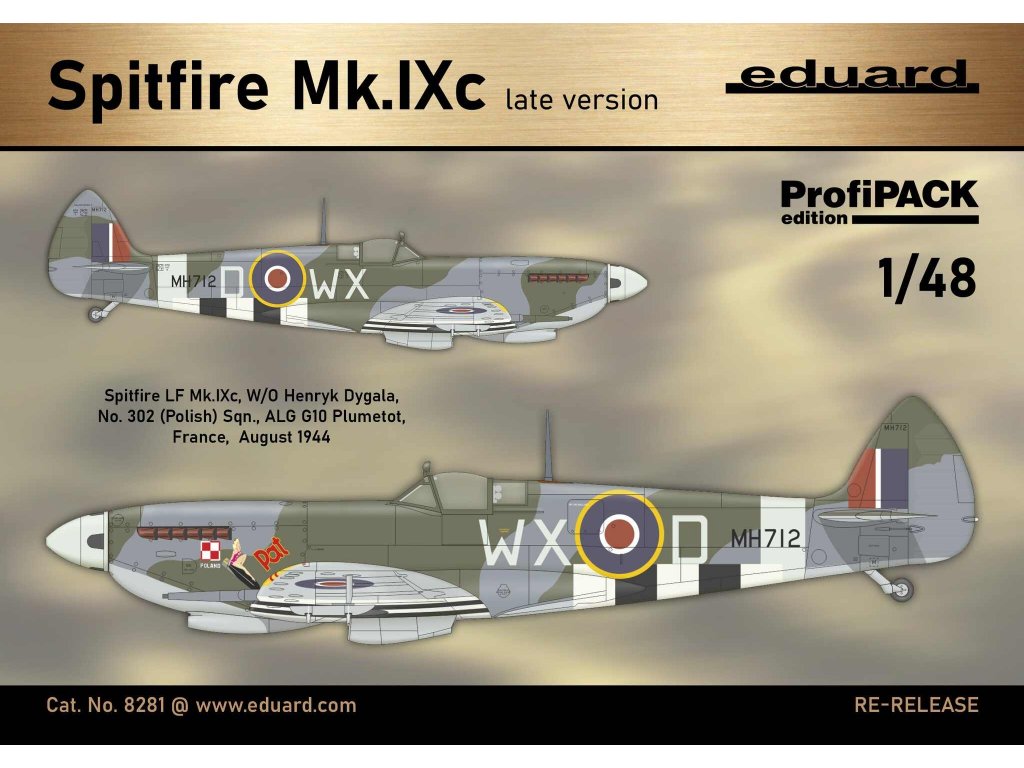 EDUARD PROFIPACK 1/48 Spitfire Mk.IXc late 