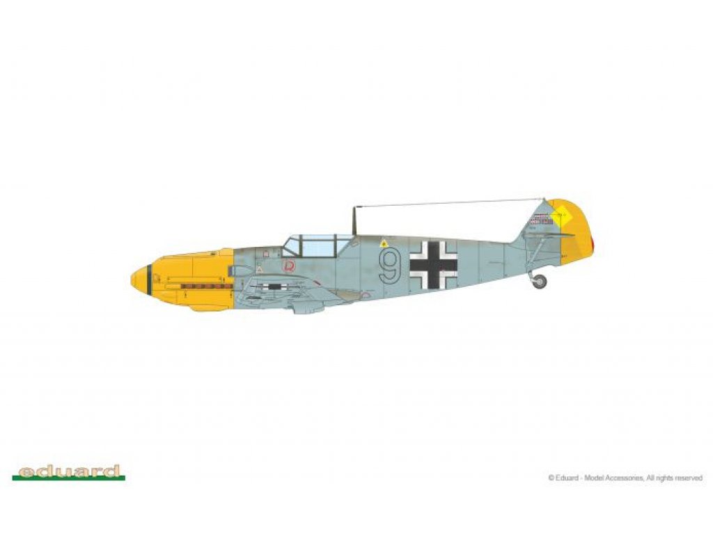 EDUARD PROFIPACK 1/72 Bf 109E-3