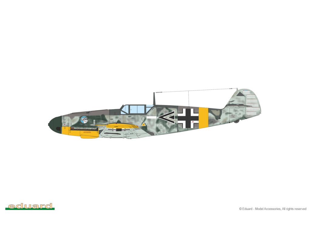 EDUARD PROFIPACK 1/72 Bf 109F-2 