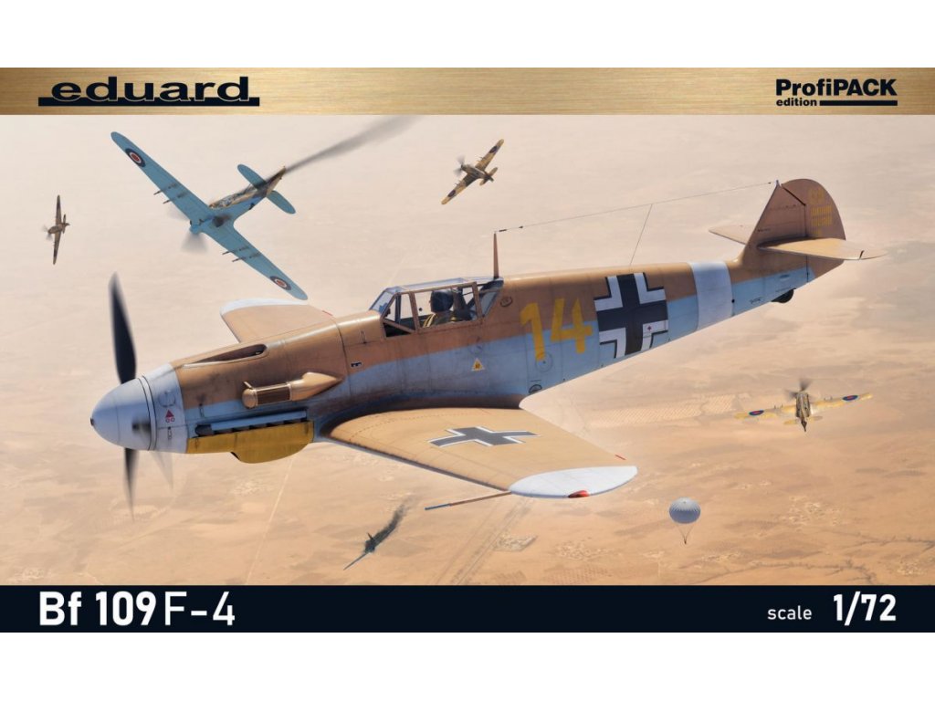 EDUARD PROFIPACK 1/72 Bf 109F-4