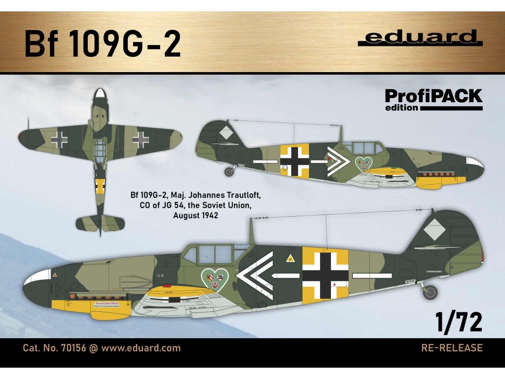 EDUARD PROFIPACK 1/72 Bf 109G-2