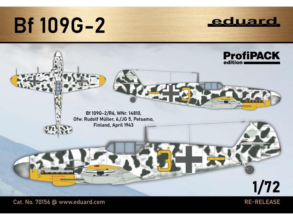 EDUARD PROFIPACK 1/72 Bf 109G-2