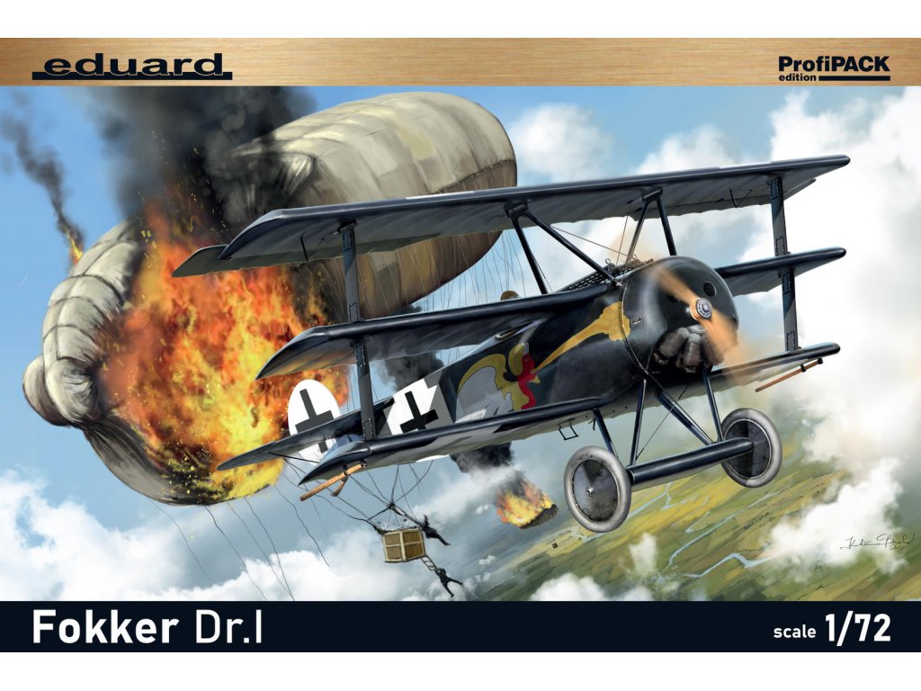 EDUARD PROFIPACK 1/72 Fokker Dr.I 