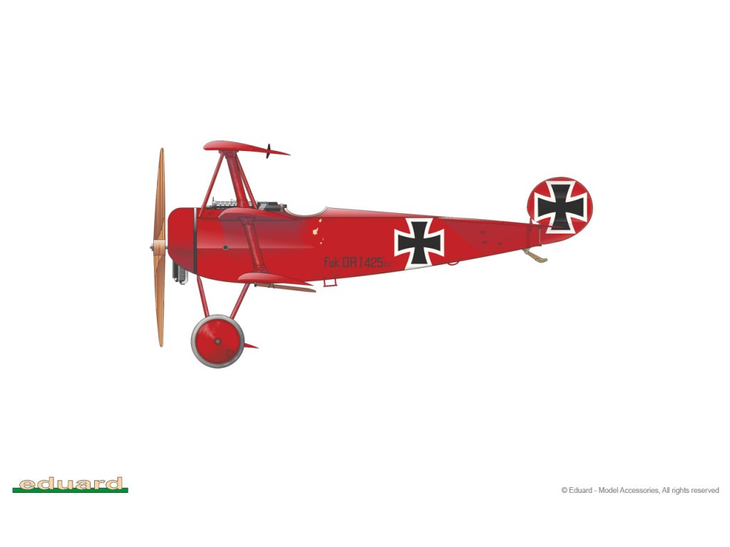 EDUARD PROFIPACK 1/72 Fokker Dr.I 