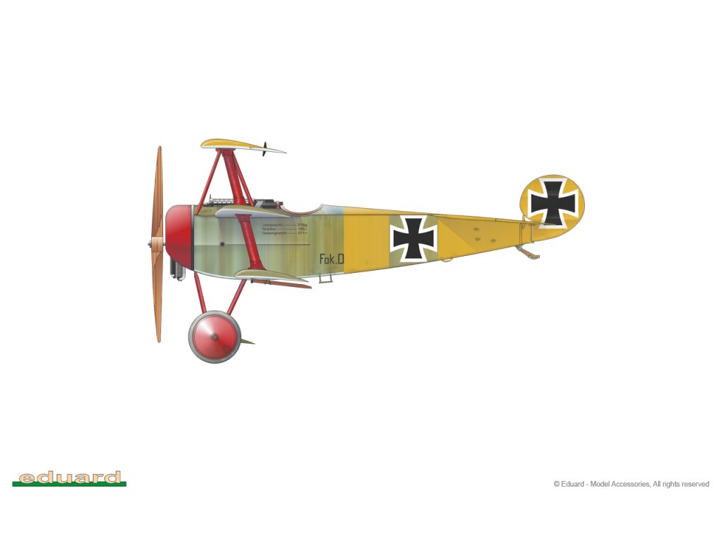 EDUARD PROFIPACK 1/72 Fokker Dr.I 