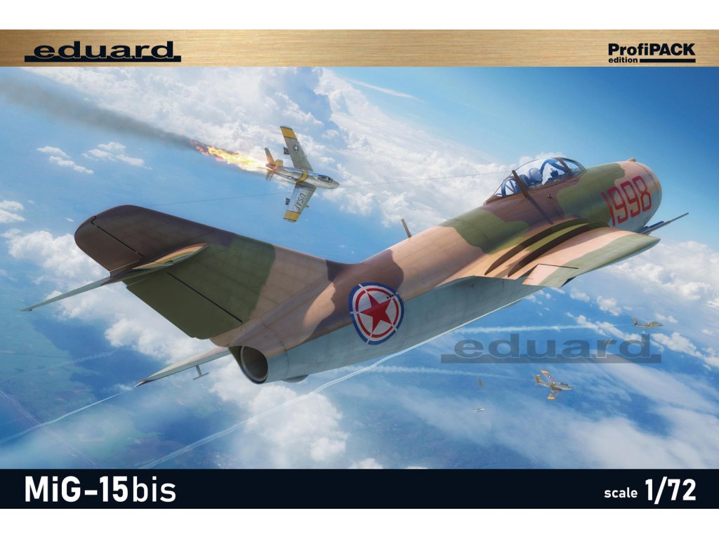 EDUARD PROFIPACK 1/72 MiG-15bis