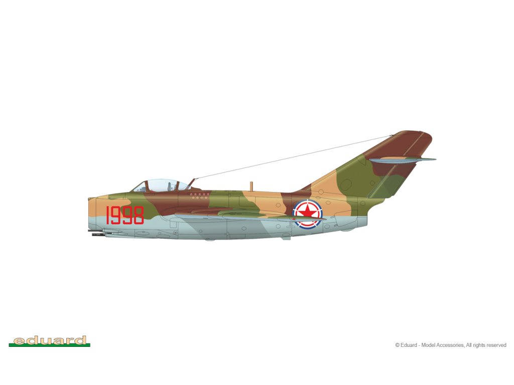 EDUARD PROFIPACK 1/72 MiG-15bis